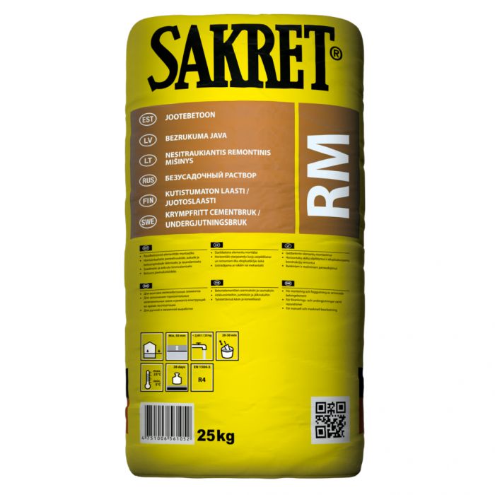 RM - Sakret Bezrukuma java 25kg